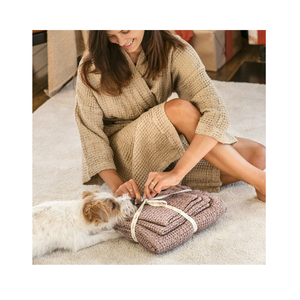 Ropa de salón transpirable para mujer, albornoces coloridos, bata con estampado personalizado, ropa gruesa para el hogar de lujo para mujer - Product Image 6