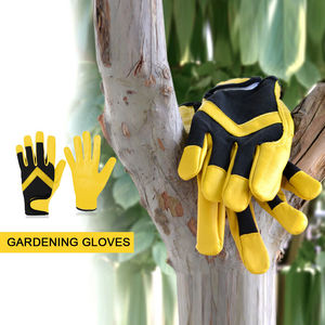 Gants de travail en cuir de haute qualité, confortables, pour la protection des mains, conduite automobile, article tendance, multi-usages, gants de sécurité pour conducteur - Product Image 3