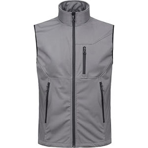 Coupe-vent hiver moto sans manches gilet hommes personnalisé Softshell veste voyage randonnée course Golf Stand Logo personnalisé 2026 - Product Image 5
