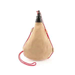 Botella de Vino Personalizada de 1 Litro, Estilo Hip Flask - Product Image 4