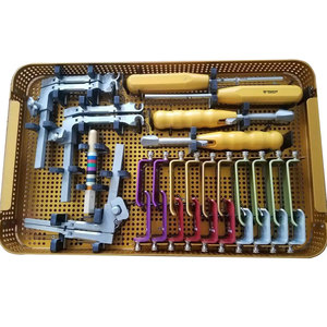 Conjunto de instrumentos quirúrgicos aprobados por la CE, calidad superior, gran oferta, acero de calidad superior, plástico inoxidable, Retractor de columna cervical - Product Image 4