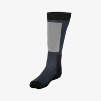 Chaussettes hautes pour adultes en Spandex/Nylon/Coton - Imperméables, écologiques, thermiques, à séchage rapide, respirantes, antibactériennes