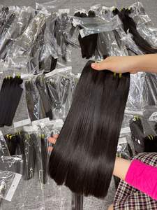 ผมแท้คุณภาพดีเยี่ยมแบบตรงธรรมชาติ 100% สำหรับผู้หญิงผิวสี จากผมแท้ของชาวเวียดนาม - Product Image 3