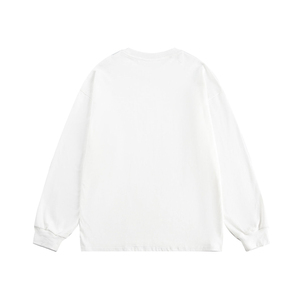 Fashion Crewneck Sweatshirt Women Loose Casual Sports Top Plain Sweatshirt Custom logo Gym Hoodie Sweatshirts - Product Image 4