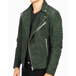 Veste en cuir suédé vintage de qualité supérieure pour homme, style décontracté, streetwear d'hiver, coupe-vent, respirante, vente chaude, pas cher - Product Image 2