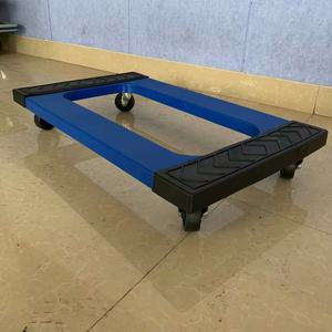 30 pulgadas X 18 pulgadas., 1000 libras. Capacidad Polipropileno <span class=keywords><strong>Dolly</strong></span> Plástico Uso general <span class=keywords><strong>Dolly</strong></span> Azul - Product Image 6