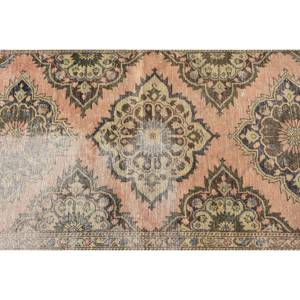 Vintage 4.5 X 12.7ft Vert Orange Tapis Turc Classique Grande Surface Rectangle Patchwork Conception Laine Matériel Latex pour Couloir - Product Image 5