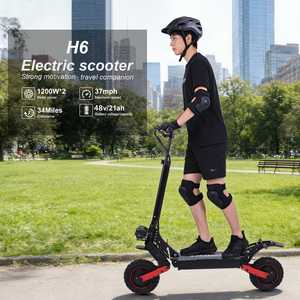 Patinete Eléctrico FREEBOY H6 Todoterreno, Resistente al Agua IPX4, Motor Dual, 60 km/h, Alta Velocidad, Batería Extraíble de Largo Alcance, 20 km, Europa - Product Image 2