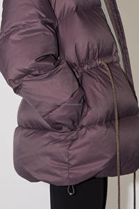 แจ็กเก็ตขนเป็ดให้ความอบอุ่นในฤดูหนาวพร้อมไส้ผ้านวมหนาผ้ากันลมและใส่สบายเหมาะสำหรับกลางแจ้งสภาพอากาศหนาวเย็นสวมใส่ทุกวัน - Product Image 5