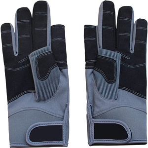 Gants de voile en cuir imperméable de qualité supérieure conçus pour un confort maximal adhérence supérieure et aventures de voile prolongées - Product Image 2