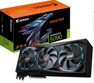 NUEVA Tarjeta Gráfica Gigabytes AORUS GeForce RTX 5090 Master 32G - 32 GB GDDR7 - Product Image 1
