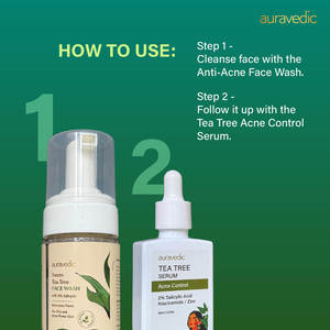 Salicylic Acid & Hyaluronic Acid <b>Face</b> Wash & <b>Serum</b>-Vegan Day & Night Home Use Firming & Moisturizing - Product Image 6