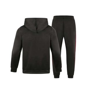 Conjunto Deportivo de Alta Calidad para Hombre, 100% Algodón Grueso, Sudadera con Capucha y Cremallera Completa, Pantalones Deportivos, Diseño Ecológico OEM - Product Image 5