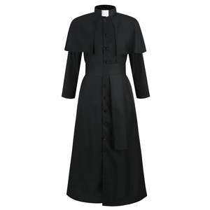 Robe longue de cérémonie pour hommes, style Renaissance, pour le clergé, costumes de cosplay pour hommes, nouveau style. - Product Image 1