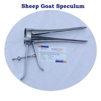 Spéculum vaginal ovine réutilisable en acier inoxydable pour usage vétérinaire, haute qualité, durable, écologique, garantie 1 an