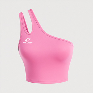 Sujetador deportivo para mujer, sencillo y moderno, ideal para yoga y fitness, sin costuras, al por mayor. - Product Image 6