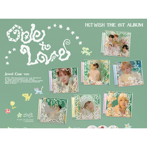 [ลดราคา] NCT WISH - Ode to Love อัลบั้มเต็มชุดที่ 1 รุ่น Jewel Case (สมาชิกเลือกได้) - Product Image 1