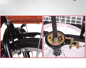 Tricycle Adulte Pliable 3 Roues 20 Pouces pour le Shopping et les Voyages, avec Panier de Transport, Cadre Robuste et Équipement Optimal - Product Image 3