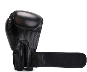 Gants de boxe personnalisés de qualité supérieure Gants de boxe MMA en cuir PU Gants de boxe d'entraînement professionnel en prix de gros OEM - Product Image 3