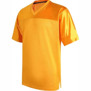 Top qualité nouvelle maille Sublimation manches courtes maille Rugby maillot football américain uniforme Football américain maillot - Product Image 6