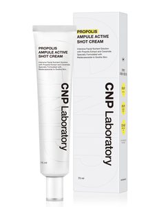 CNP Korean Beauty Propolis Active Shot Cream 75ml Hidratante con características antienvejecimiento Loción facial para adultos - Product Image 1