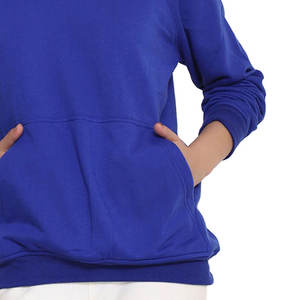 เสื้อฮู้ดผู้หญิงแขนยาวทรงโอเวอร์ไซส์ ผ้าฝ้าย 100% ขายส่ง ดีไซน์ด้านหน้าปรับแต่งได้ ปกมีฮู้ด กันลม เป็นมิตรกับสิ่งแวดล้อม - Product Image 4