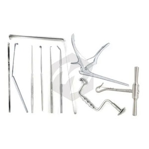 Ensemble d'instruments de neurochirurgie 153 pièces allemand en acier inoxydable chirurgical complet chirurgie de la colonne vertébrale Instruments médicaux neurochirurgicaux - Product Image 4