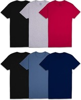 T-shirt en tricot à col rond et manches courtes pour homme, été, travail, impression de logo personnalisé, grande taille, doux, confortable, respirant, 100% coton