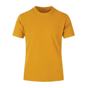Camiseta Extra Grande de Algodón Pesado de 180 g/m², Corte Regular, 100 % Algodón, Diseño Único Personalizado para Hombre, Estilo Urbano, Bordado, 2024 - Product Image 1