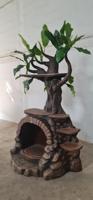 Arbre à chat en plastique, design moderne et luxueux, léger, imperméable, pour salon et décoration intérieure