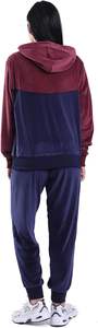 Women's 2-Piece Set Track Suits Long Top <b>Sweatshirt</b> & Sweatpants 55% Cotton 45% Polyester Button Decoration - Product Image 3