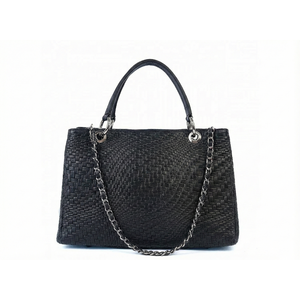 <b>Soft</b> <b>handbag</b> in Genuine Printed Croco Leather - Made in Italy - Art. 8220 - Product Image 5