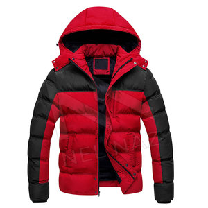 Veste matelassée de dernière qualité pour hommes veste matelassée résistante à l'eau veste d'hiver chaude en duvet gonflée - Product Image 1