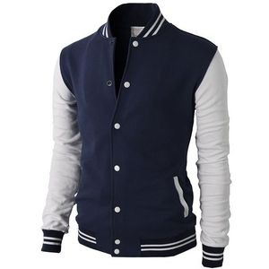 OEM personalizado bombardero Letterman béisbol bordado Varsity chaqueta Old School Varsity chaquetas hombres al por mayor en blanco Varsity chaquetas - Product Image 6