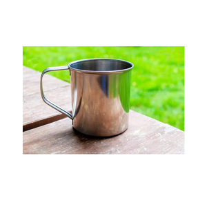 Tasses à mules martelées en acier de Moscou 1 paquet de 550ml tasses à café en acier inoxydable tasses à vin de Moscou Mule Inde artisanat - Product Image 2