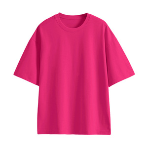 T-shirt OEM avec logo personnalisé, broderie imprimée, style épaule tombante, col arrière 200g, peigné, vêtements pour enfants serrés - Product Image 5