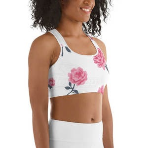 Haute qualité séchage rapide sans couture Fitness Yoga sport soutien-gorge pour femmes Sexy coton respirant avec doublure en Spandex grande taille - Product Image 2