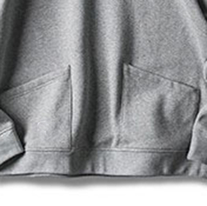 Sweat-shirts d'hiver pour hommes de haute qualité et bon marché, 100% coton, surdimensionnés, respirants, logo personnalisé, pull à capuche, vente en gros - Product Image 3