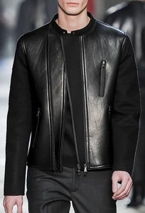 Vestes en cuir véritable de haute qualité: une durabilité de base de mode classique élégance élégante intemporelle mode mat brillant - Product Image 5