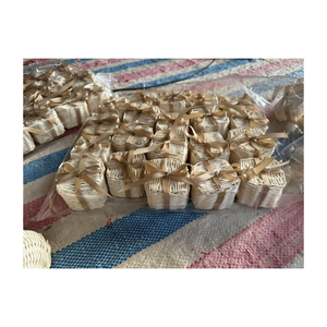 Venta al por mayor de adornos navideños de ratán árbol de mimbre tejido Natural decoraciones colgantes Boho granja ecológica decoración navideña OEM - Product Image 3