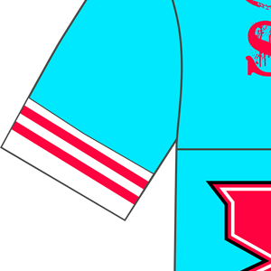 2024 maillot de Football américain personnalisé usine 5XL maille surdimensionnée à manches courtes col en v brodé sportif couleur unie conception vierge - Product Image 3