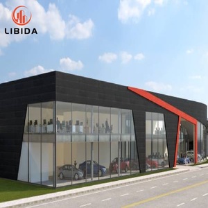 Tùy Chỉnh Đúc Sẵn Rộng Khoảng Trước Thiết Kế Thép Khung Nhà Cấu Trúc Xây Dựng Nhà Kho Hội Thảo Xe Hội Thảo - Product Image 3