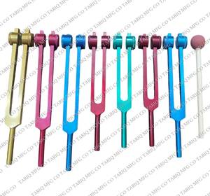 Nouvel arrivage d'ensembles de diapasons Disponible avec logo personnalisé et emballage diapason avec couleurs et maillet en caoutchouc Par TARIQ MFG CO - Product Image 3