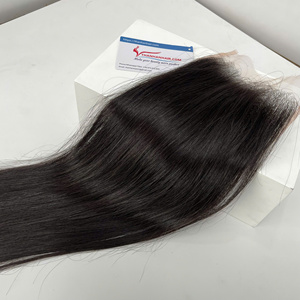 Tendance à chaud! Extensions de Cheveux Humains 2x6 HD Fermeture à Lace Droite Ondulés Cheveux Vietnamiens Bruts pour Faire des Perruques en Gros - Product Image 1