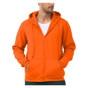 Sudadera con capucha y cremallera para hombre para invierno con alta calidad y de primera calidad para una venta a granel 100% algodón 450 + GSM - Product Image 4