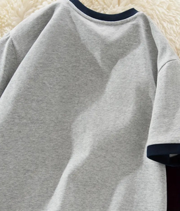 T-shirt pour homme en coton léger T-shirt hip hop à manches courtes en coton uni surdimensionné personnalisé pour homme du Bangladesh - Product Image 3