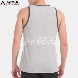 เสื้อกล้ามฟิตเนสผู้ชาย ผ้าแห้งเร็ว ยืดหยุ่นได้ เหมาะสำหรับการยกน้ำหนัก วิ่ง และสวมใส่ในชีวิตประจำวัน - Product Image 3