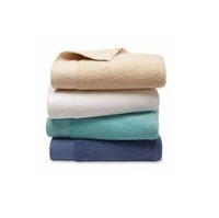 Ensemble de serviettes de bain d'hôtel 100% coton, séchage rapide, compressées, antimicrobiennes, écologiques, broderie de luxe, blanc, spa