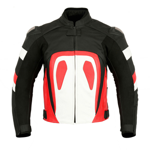 แจ็คเก็ตหนังสำหรับขี่มอเตอร์ไซค์ ดีไซน์ล่าสุด คุณภาพสูง สำหรับทุกเพศ  แบบสปอร์ต  รับสั่งทำพิเศษ กันลม กันน้ำ ระบายอากาศได้ดี - Product Image 3