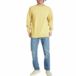 Sudadera Personalizada de Alta Calidad, Mezcla de Algodón, para Hombre, Talla Grande, Gruesa, Lavada, con Diseño de Cremallera para Otoño - Product Image 3